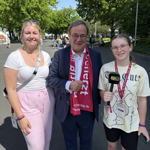 Radio Hitwave – Interview mit Armin Laschet auf dem Kirchentag